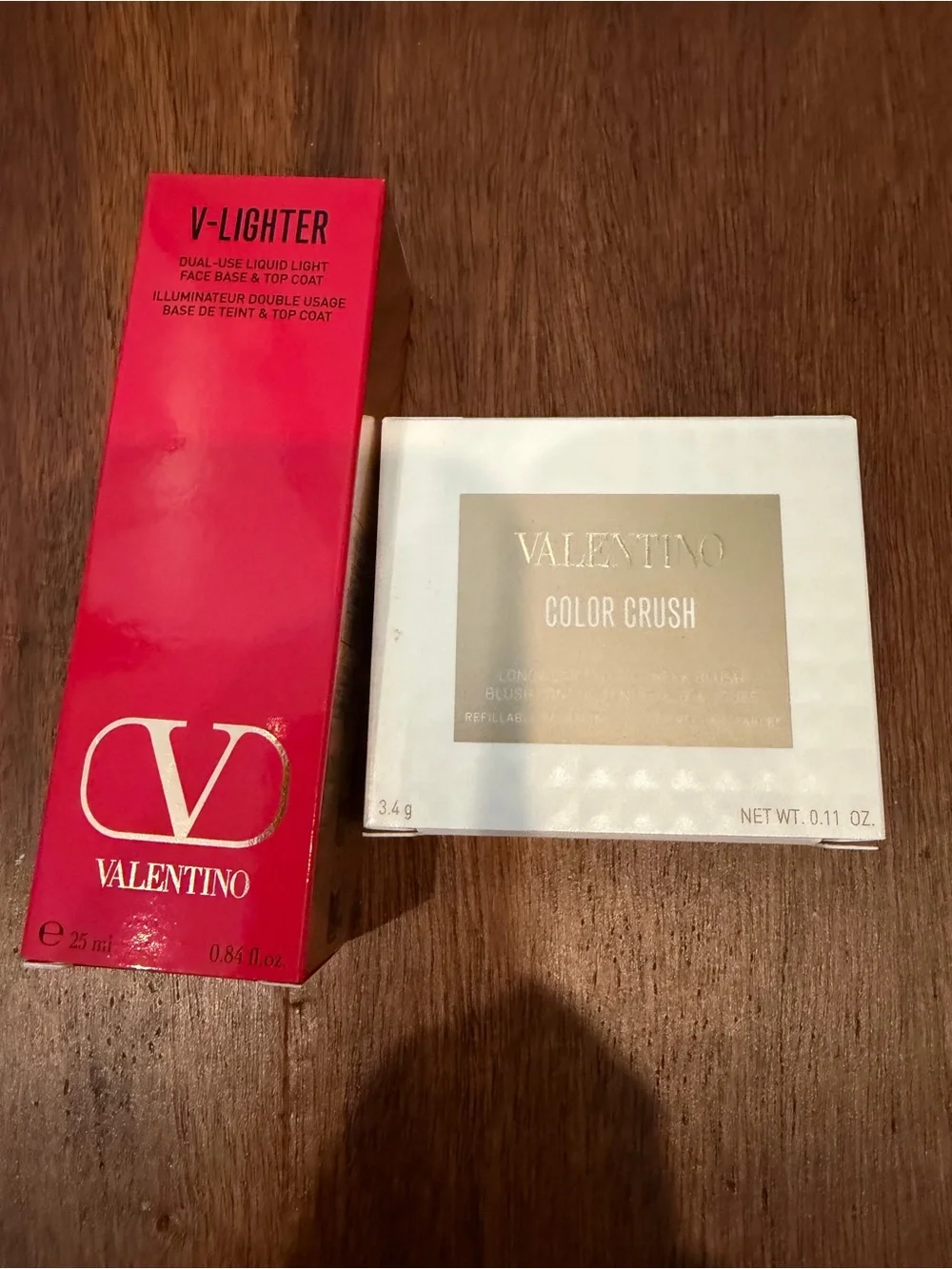 Valentino Color Crush Blush & V-Lighter Duo - Rose Pink